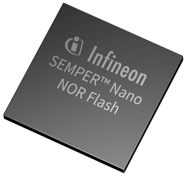 Infineon’s 256 Mbit SEMPER™ Nano NOR Flash memory enables smaller, power-efficient industrial and consumer electronics